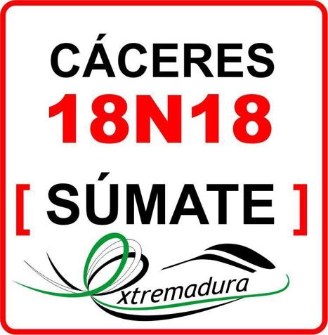 Arroyo de la Luz se suma a la petición de un Tren Digno para Extremadura