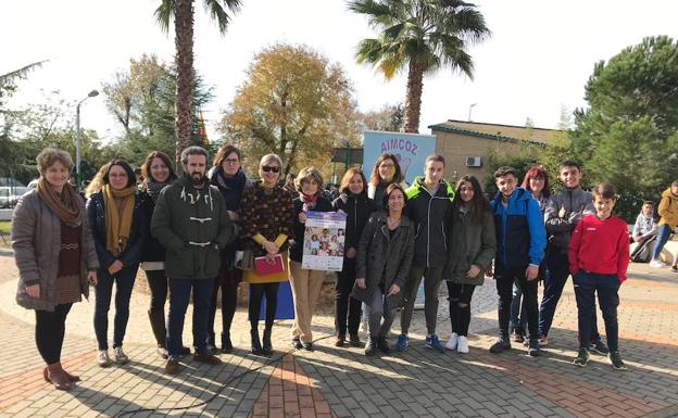 AIMCOZ conmemora el Día de las Personas con Discapacidad en el IES Cristo del Rosario