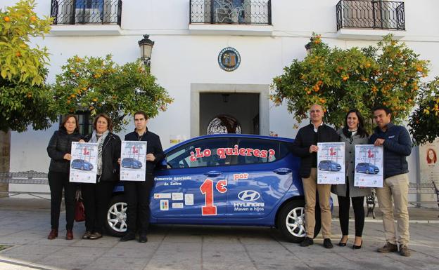 Los comerciantes sortean un coche que se entregará el 1 de febrero