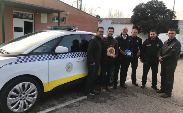 Zafra es una ciudad más cardioprotegida con dos nuevos desfibriladores