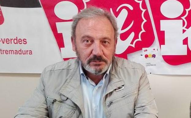 Antonio Bizarro no se presentará con IU- Los Verdes en las próximas elecciones