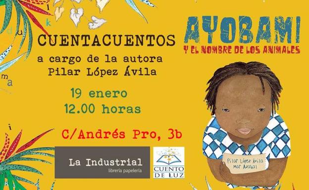 Encuentro con Pilar López, autora de Ayobami y el nombre de los animales