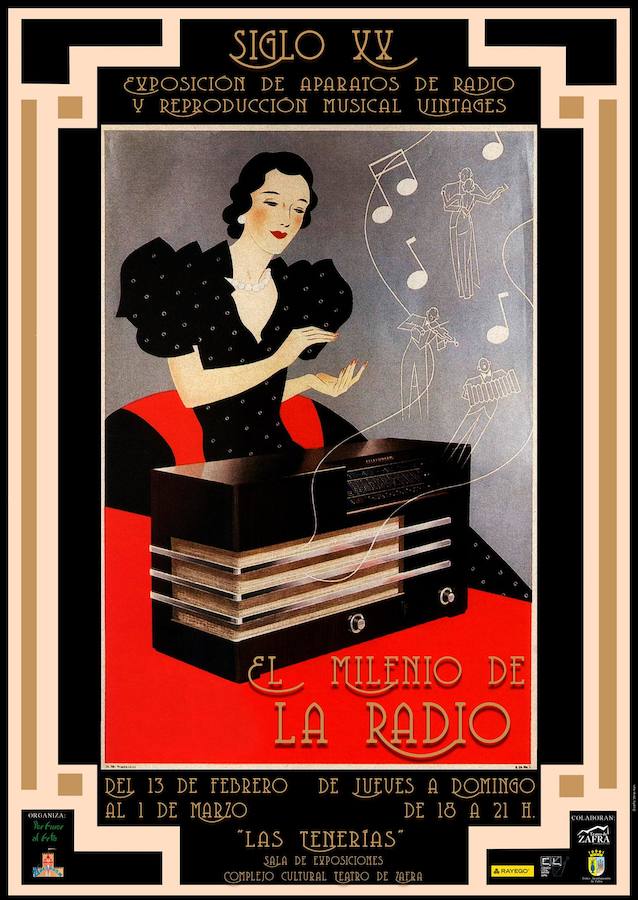 La exposición «El Milenio de la Radio» se inaugura el 13 de febrero