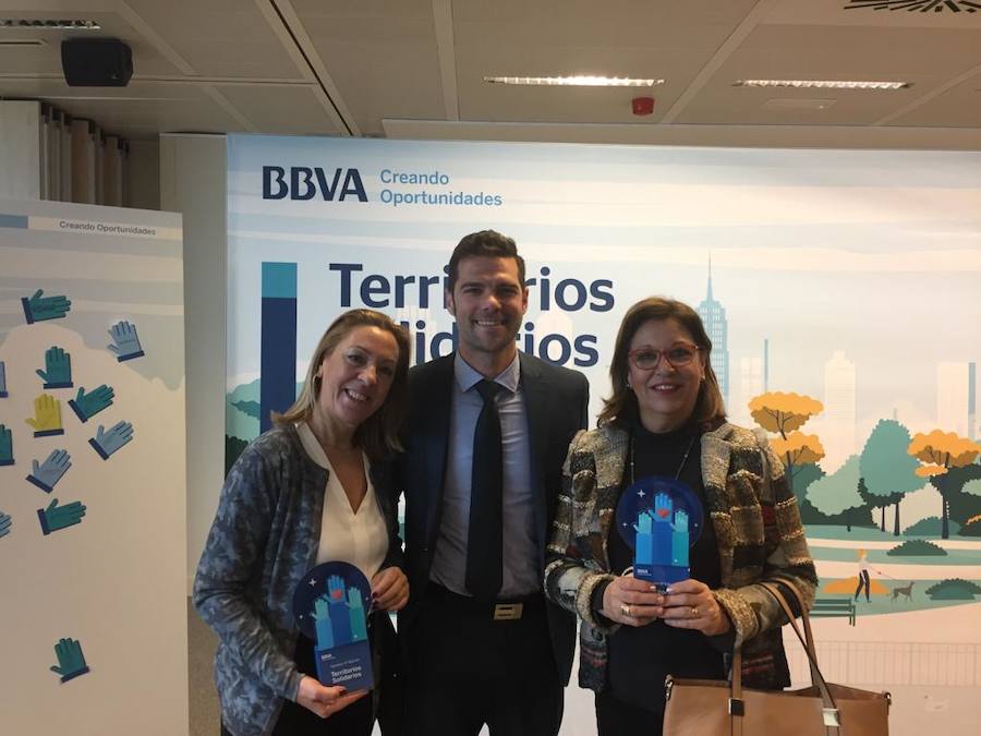 Zafra Solidaria recibe 6.000 euros de Territorios Solidarios de BBVA