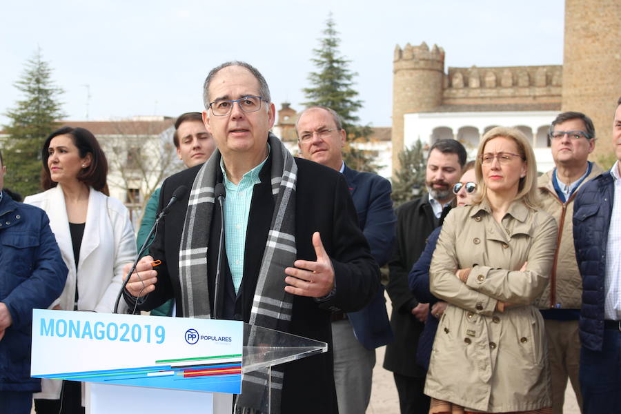 El PP presenta a su candidato en Zafra, Juan Carlos Fernández