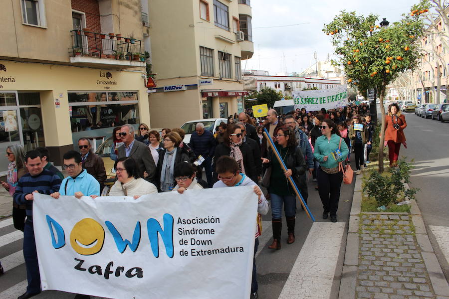 La XI Marcha de la Diversidad de Down Zafra se celebra el 21 de marzo