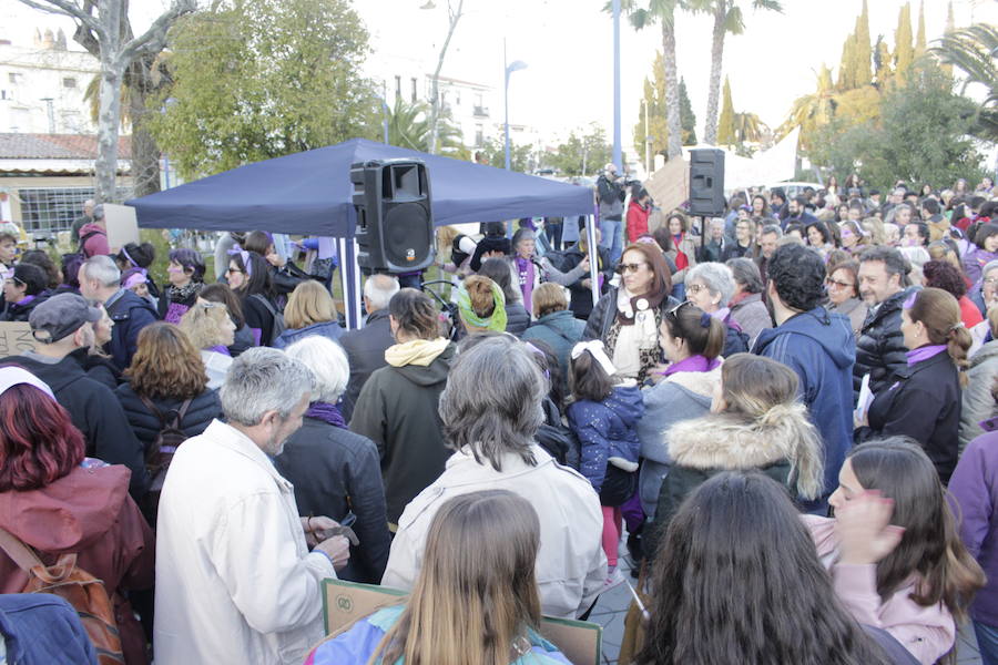 Zafra Violeta se concentra esta tarde contra las violencias machistas