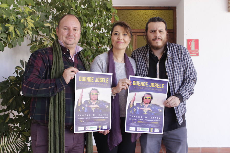 Duende Josele y la Banda Ingrávida actúan en el teatro el 26 de abril