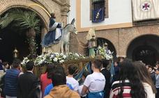 La Borriquita y Jesús Orando en el Huerto acompañado del Corazón Doloroso de María abrieron la Semana Santa