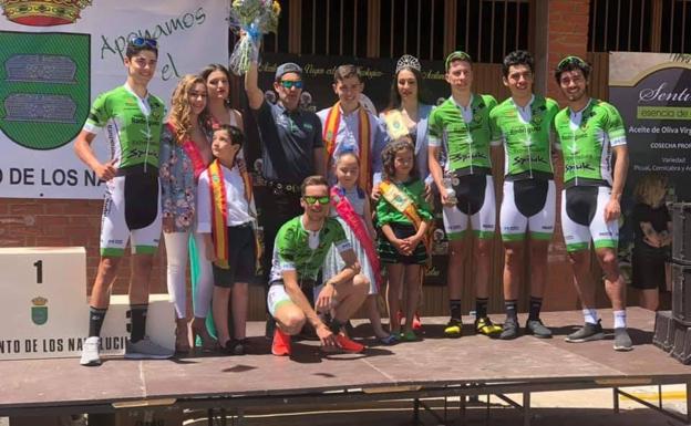 El Bicicletas Rodríguez-Extremadura copa los pódiums del Trofeo Fiestas del Ausente