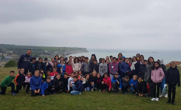 Los alumnos de quinto del Pedro de Valencia aprenden con un intercambio a valorar la ciudadanía europea