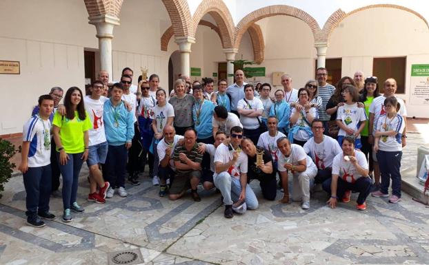 Los deportistas de JEDES fueron recibidos por el alcalde en el Ayuntamiento