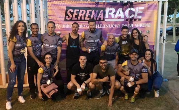 Un equipo de Zafra imparable en la liga nacional de Carreras de Obstáculos