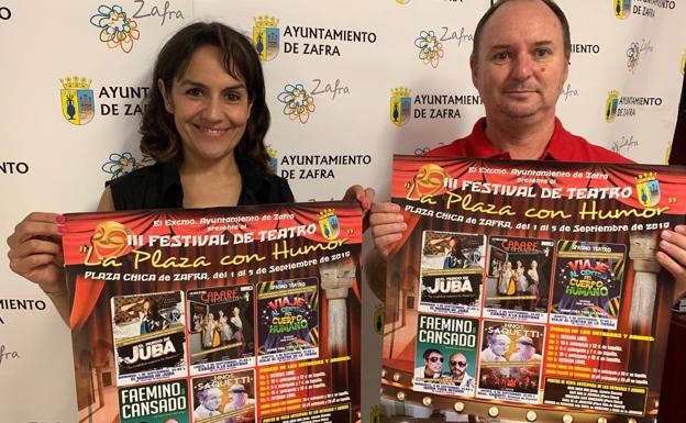 El III Festival 'La Plaza con humor' a punto de abrir sus puertas la Plaza Chica