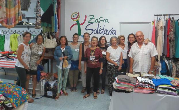 Zafra Solidaria recibe una ayuda de Diputación de Badajoz de 6.500 euros para el comedor social