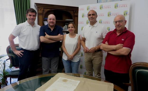 El Ayuntamiento de Zafra adquiere un documento del año 1491, el más antiguo del Archivo Histórico Municipal