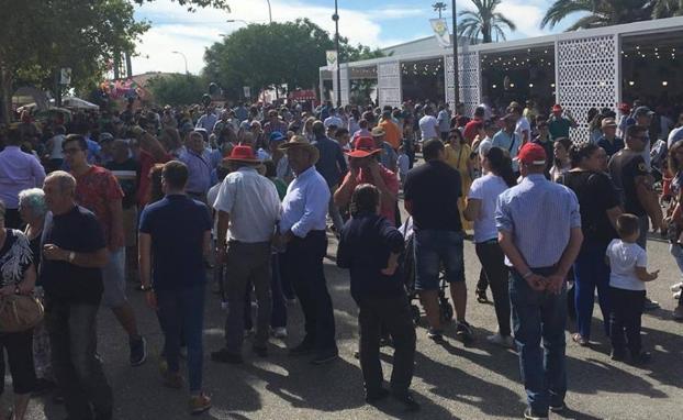 La feria de Zafra puede llegar a congregar este sábado 350.000 personas
