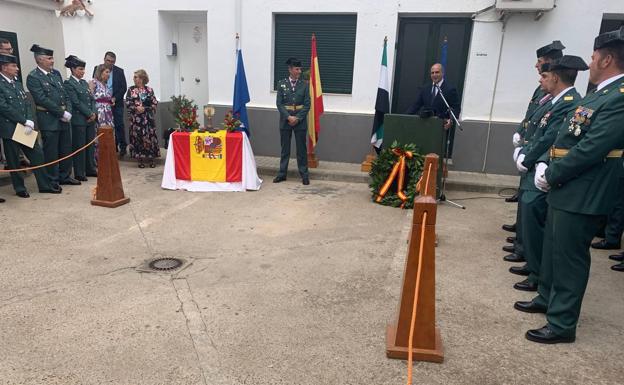 La Guardia Civil de Zafra celebró el Día de su Patrona con un acto sencillo y emotivo