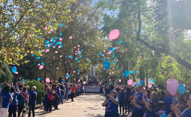 La VI Caminata Solidaria en beneficio de la lucha contra el cáncer bate un año más record de participación