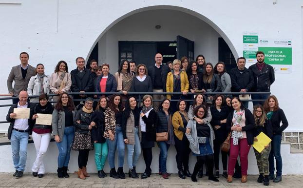 La Escuela Profesional Zafra III se clausura con muy buenos resultados en ambas especialidades