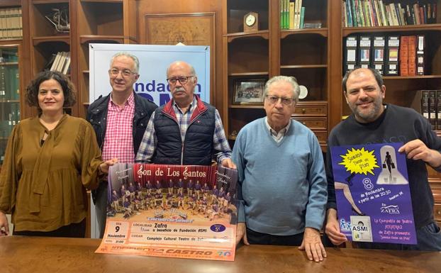 Ateatra2 y Son de Los Santos ofrecen dos espectáculos este fin de semana a beneficio de Fundación ASMI