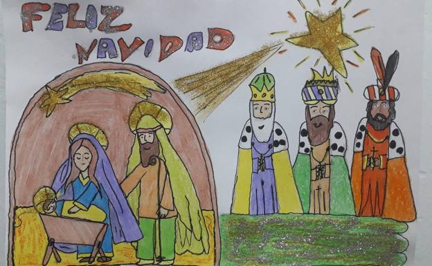 El dibujo de Ismael González ilustrará el cartel anunciador de la Cabalgata de Reyes