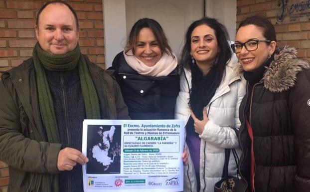 Carmen La Parreña trae al Teatro de Zafra 'Algaravía', un espectáculo puramente extremeño