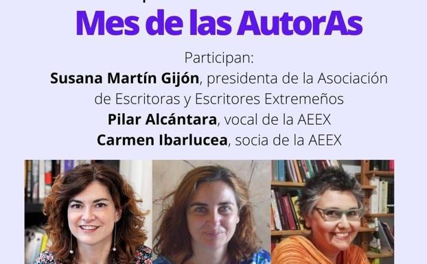La AEEX presenta en Zafra su campaña 'Mes de las Autoras' con la que se inicia la programación del Día Internacional de la Mujer