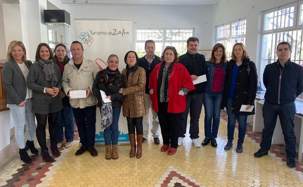Entregados los premios de la campaña 'Zafra me Enamora': una nueva campaña para dinamizar el comercio local