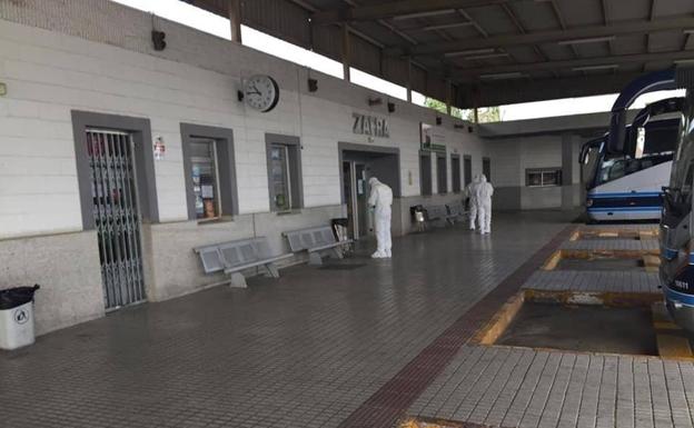 La UME realizará en Zafra durante todo el día de hoy labores de desinfección