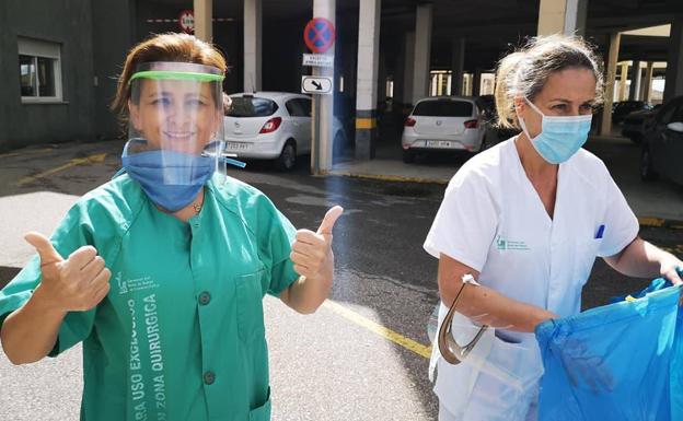 El movimiento Maker de Zafra entrega 2.000 máscaras protectoras a profesionales en poco más de una semana