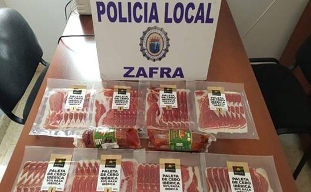 La Policía Local detiene al presunto autor de un hurto en un supermercado