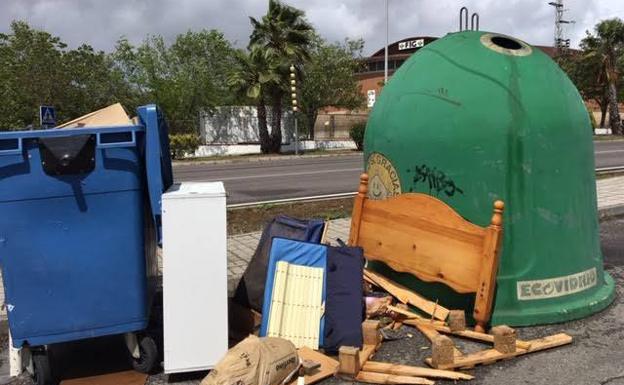 Este jueves el Ayuntamiento reanuda el servicio de recogida de enseres