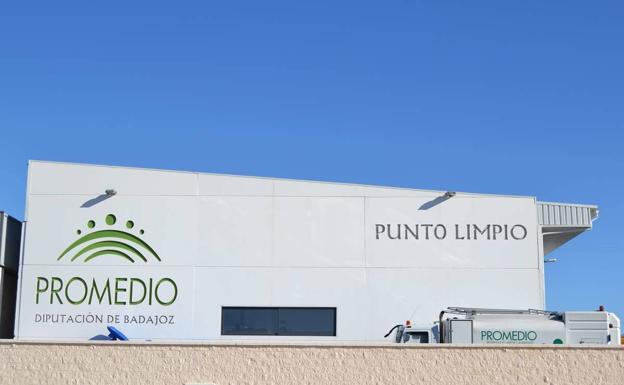 El lunes se reabre el punto limpio de Promedio en Zafra con medidas especiales