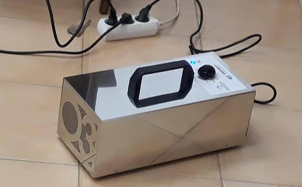 Diputación de Badajoz envía al Ayuntamiento un cañón de ozono para desinfectar los espacios cerrados