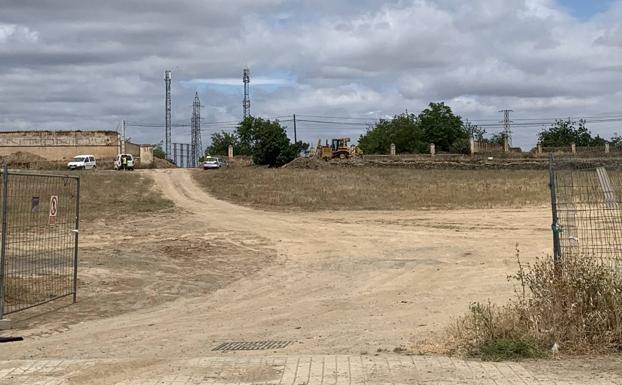 Comienzan las obras de urbanización de los terrenos próximos a la zona de la torre de San Francisco