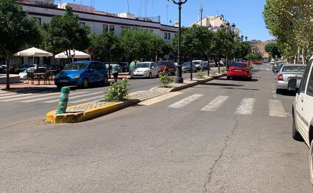 Una pareja mayor fue atropellada por un coche en un paso de peatones de la calle Antonio Chacón