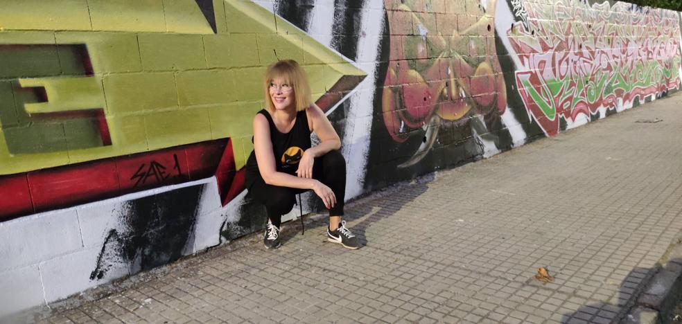 El proyecto de arte urbano 'Badajoz Pinta' tiene su origen en Zafra de la mano de Annie Álvarez