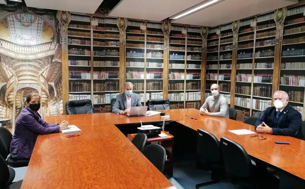 El Ayuntamiento quiere impulsar un proyecto de formación relacionada con la ganadería 4.0 y el sector cárnico