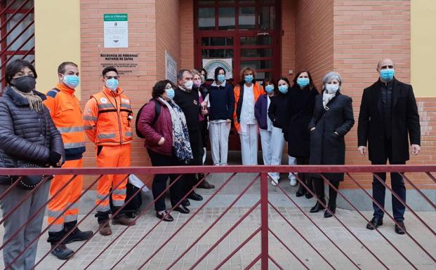 Los usuarios de la residencia José González Barrero y la mitad de su personal ya han comenzado a vacunarse