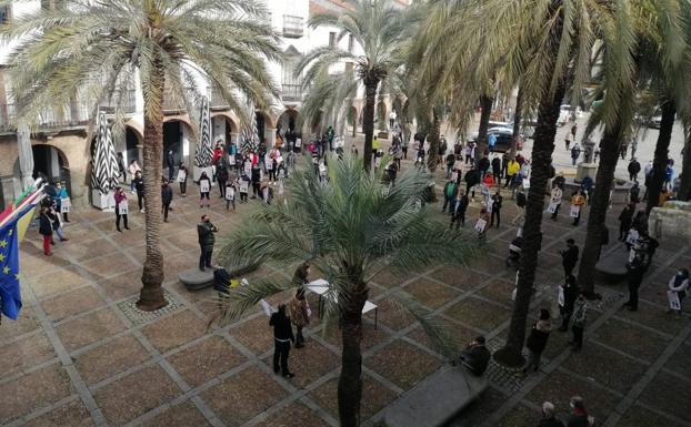 La hostelería zafrense unió su voz a la extremeña para reclamar un trato «equitativo, digno y justo»