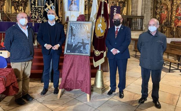 Una imagen del Cristo del Rosario anuncia este año la Semana Santa de Zafra