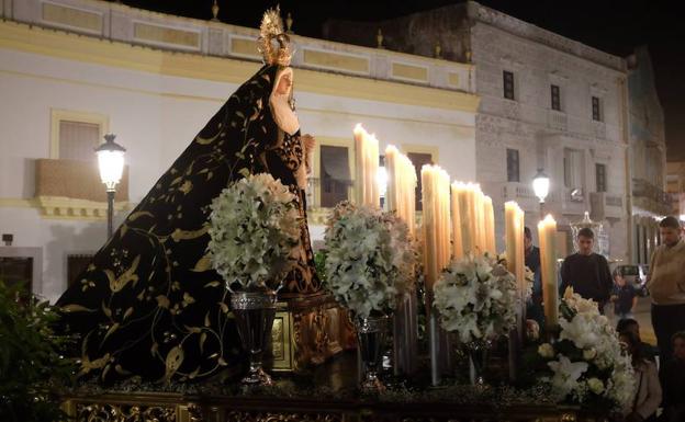 Esta semana se celebra el Triduo en Honor a nuestra Señora de los Dolores, Virgen de la Soledad