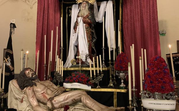 Culto y oración por el Cristo Yacente en el Viernes Santo