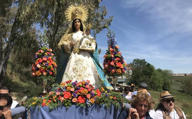 La Virgen de Belén estará esta semana en La Candelaria para su triduo y la misa de Quasimodo