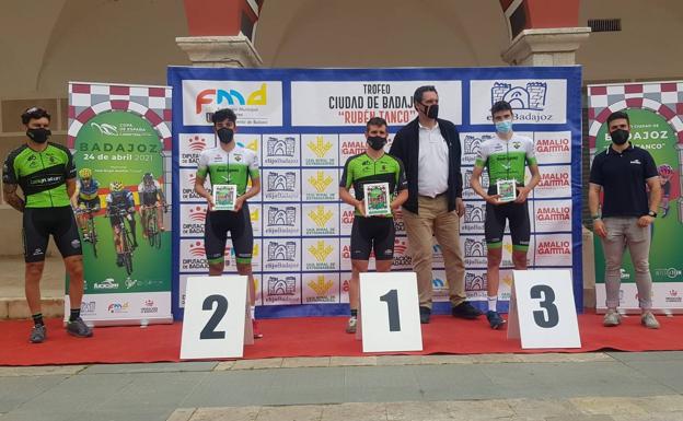 Doble pódium para el Bicicletas Rodríguez Extremadura en el I Trofeo Ciudad de Badajoz