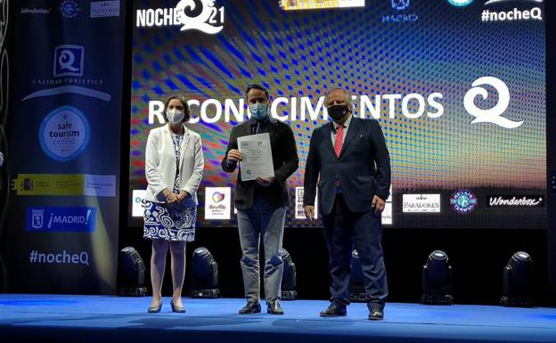 El Balneario El Raposo recoge en Madrid la renovación de la Q de Calidad
