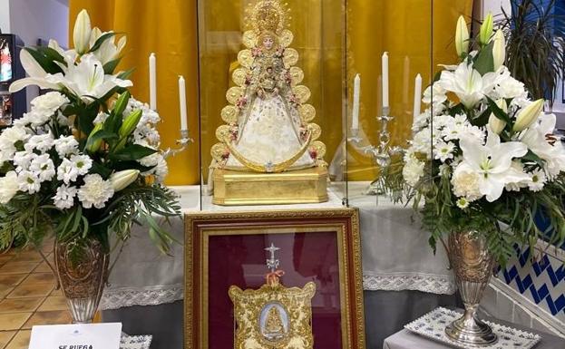 La Virgen del Rocío tiene su propio altar en Zafra