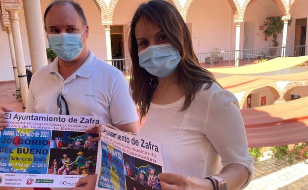 Los Titiriteros de Binéfar vuelven a Zafra este jueves con su espectáculo 'Jolgorio del Bueno'