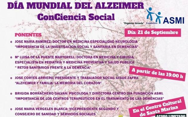 ASMI y AFADE se unen para conmemorar el Día Mundial de Alzheimer bajo el lema 'ConCiencia Social'